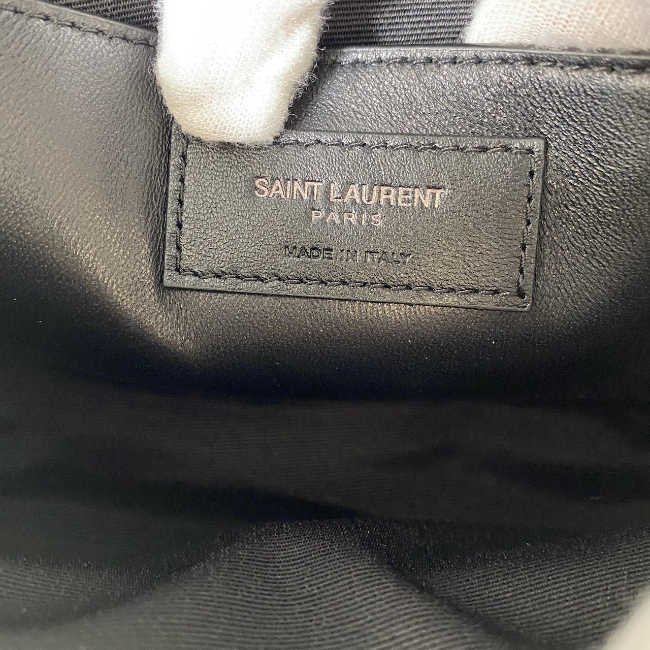 533037 NIKI BABY IN VINTAGE LEATHER, YSL Saint Laurent