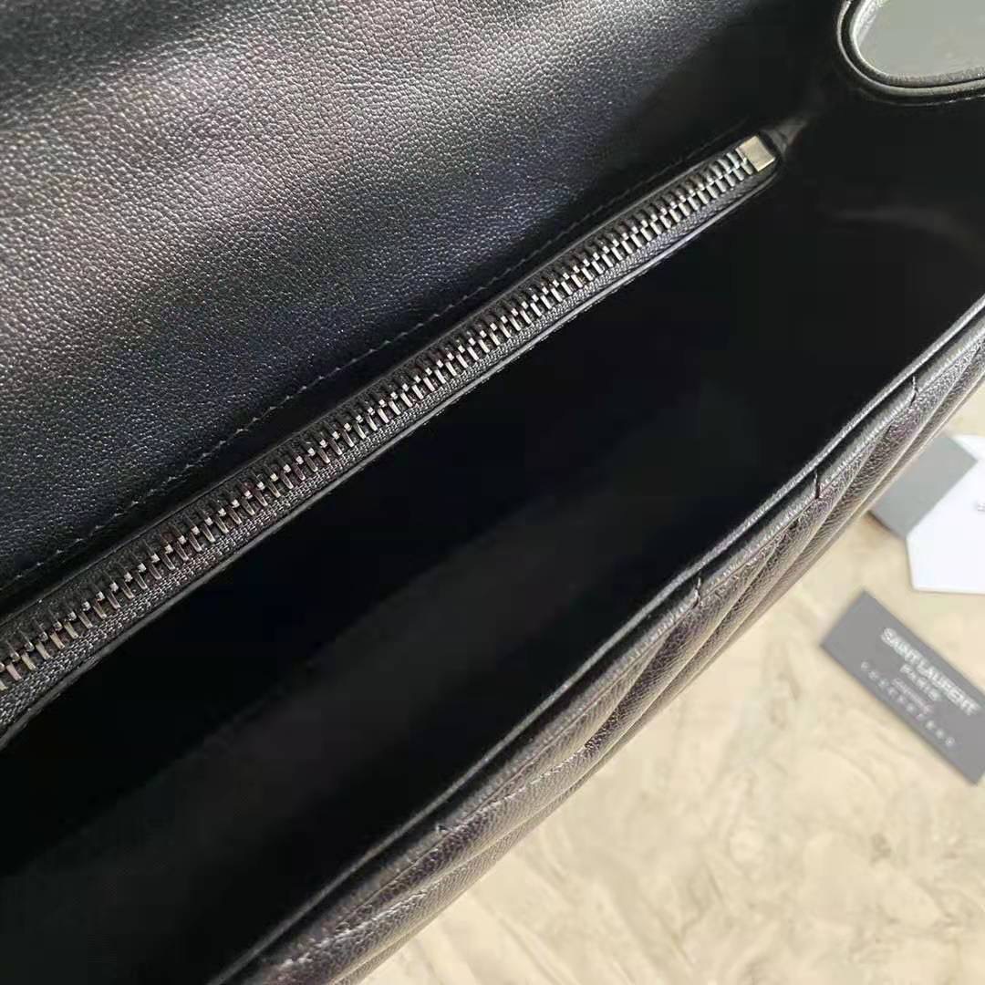 487212 CLASSIC LARGE COLLÈGE BAG  MATELASSÉ LEATHER, YSL Saint Laurent