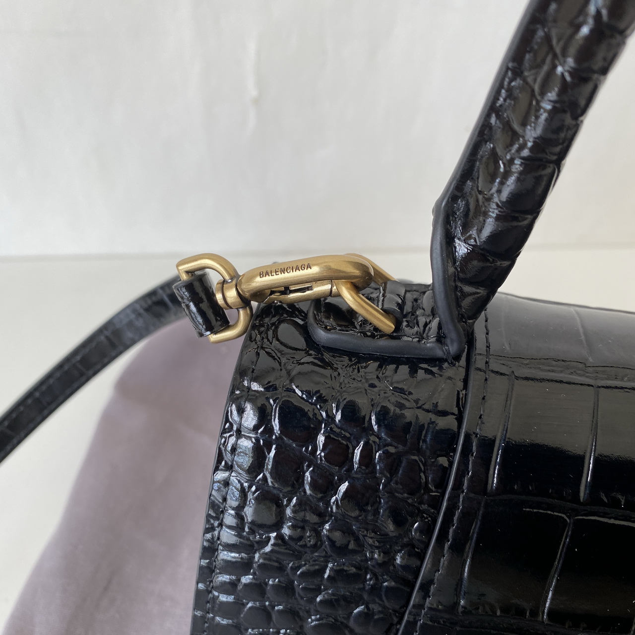 HOURGLASS SMALL TOP HANDLE BAG, Balenciaga Bag