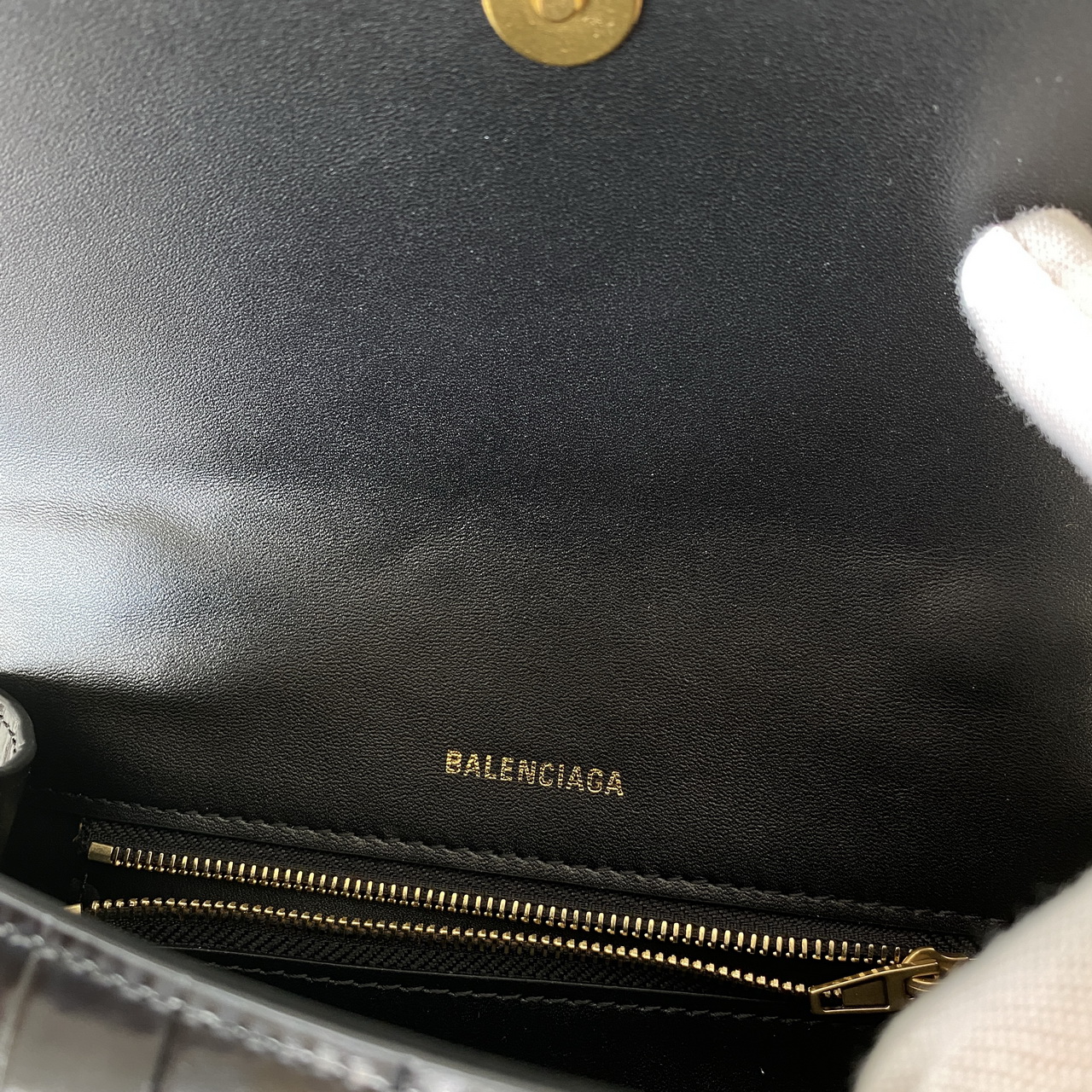 HOURGLASS SMALL TOP HANDLE BAG, Balenciaga Bag