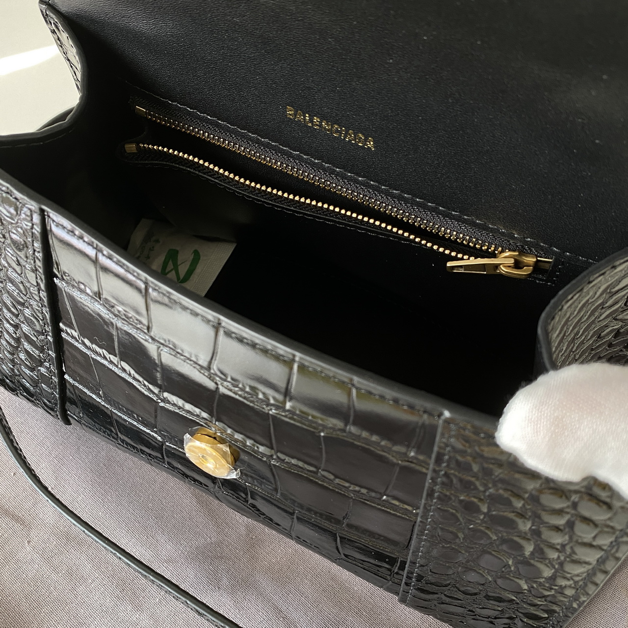 HOURGLASS SMALL TOP HANDLE BAG, Balenciaga Bag