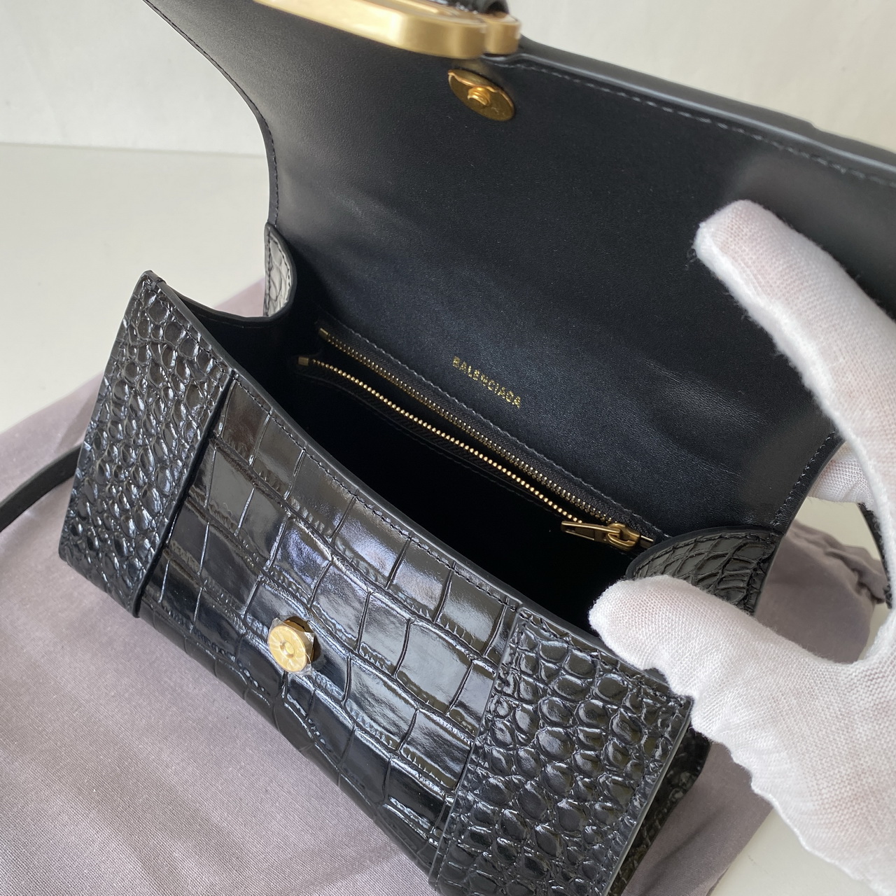 HOURGLASS SMALL TOP HANDLE BAG, Balenciaga Bag