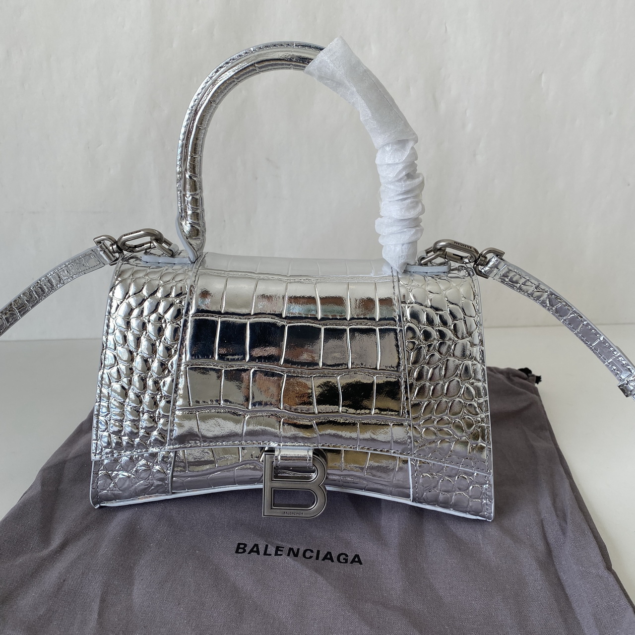 HOURGLASS SMALL TOP HANDLE BAG, Balenciaga Bag