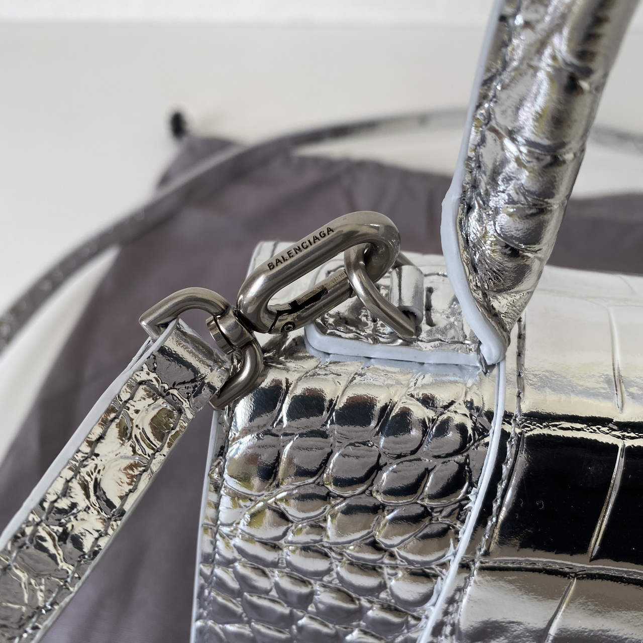 HOURGLASS SMALL TOP HANDLE BAG, Balenciaga Bag