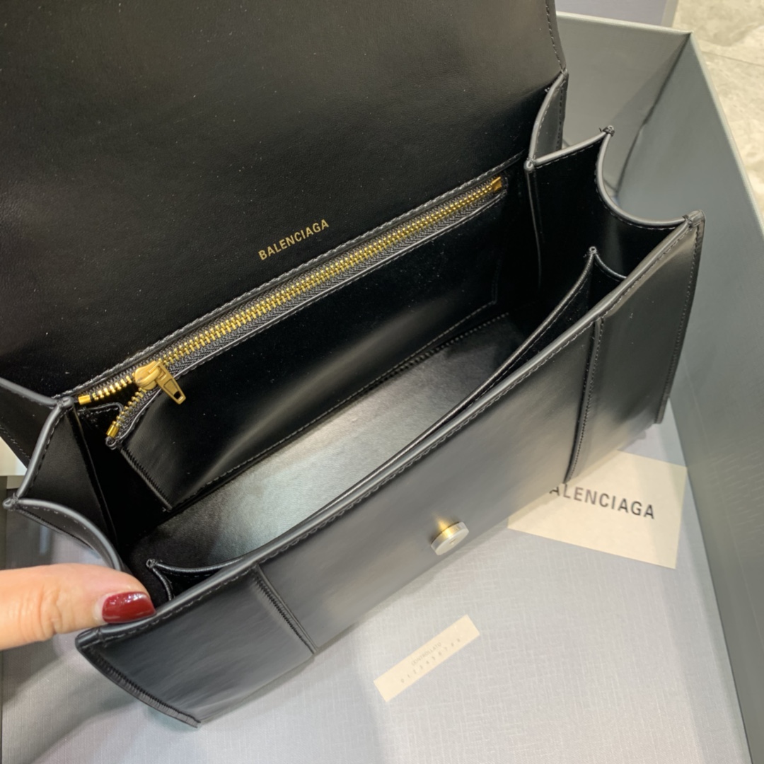 WOMEN'S HOURGLASS TOP HANDLE BAG, Balenciaga Bag