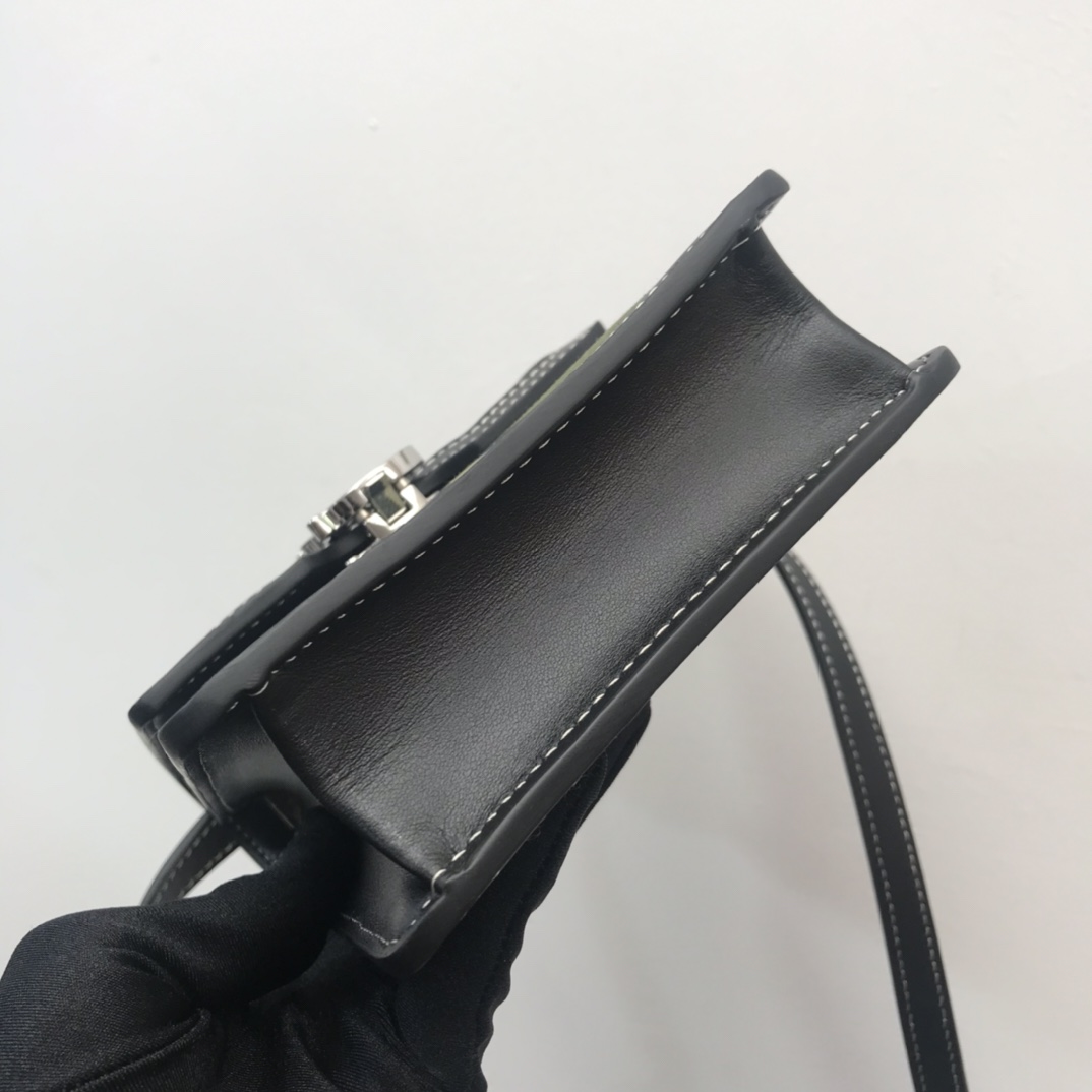 Check Cotton and Leather Robin Bag BURBERRY BAGS