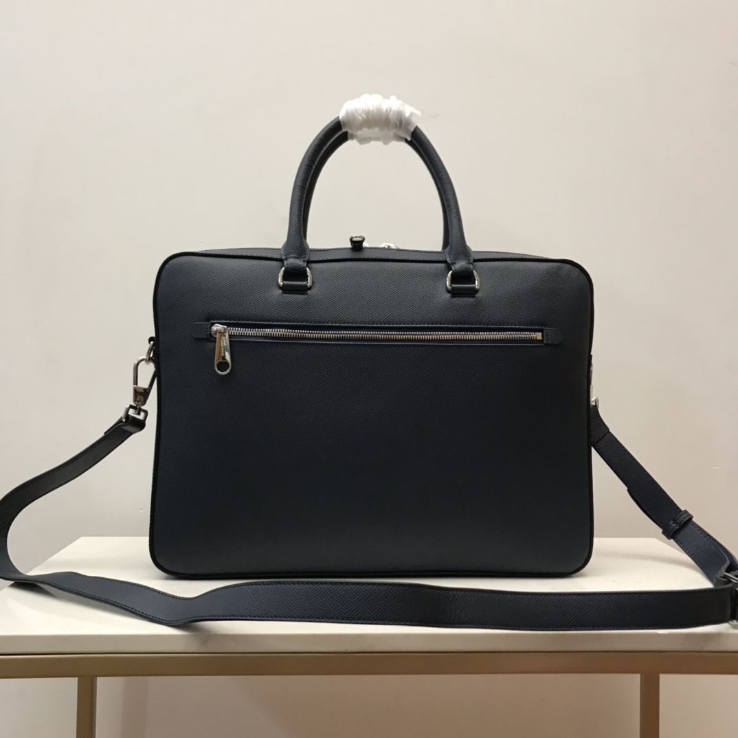 Grainy Leather Briefcase BURBERRY BAGS