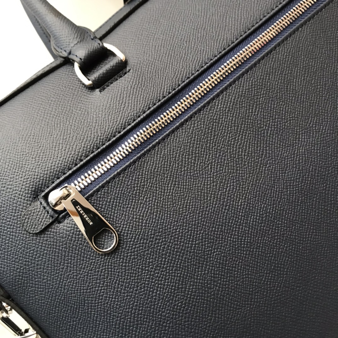 Grainy Leather Briefcase BURBERRY BAGS