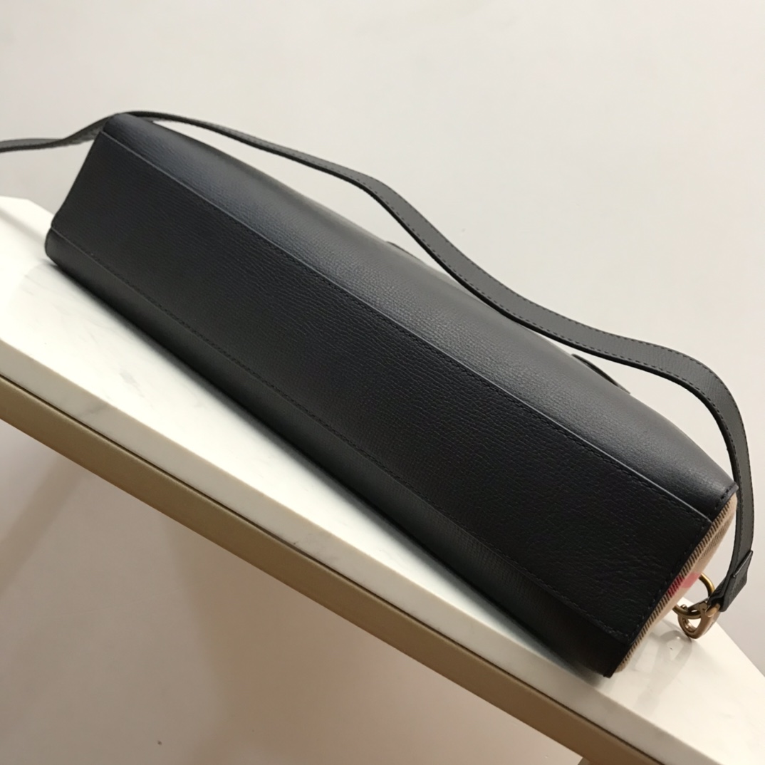 Grainy Leather Briefcase BURBERRY BAGS