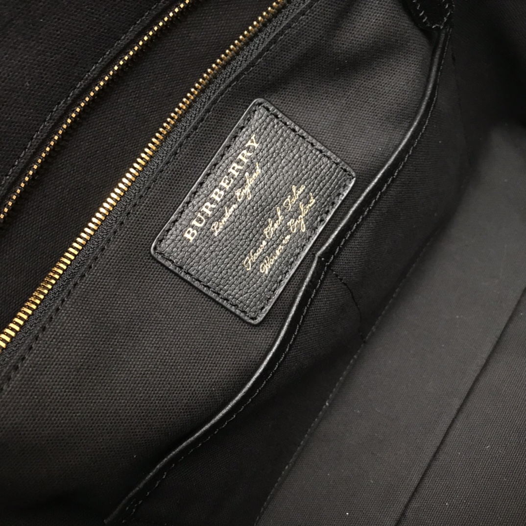 Grainy Leather Briefcase BURBERRY BAGS