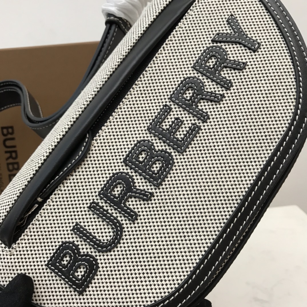Small Cotton Olympia Bag, Burberry