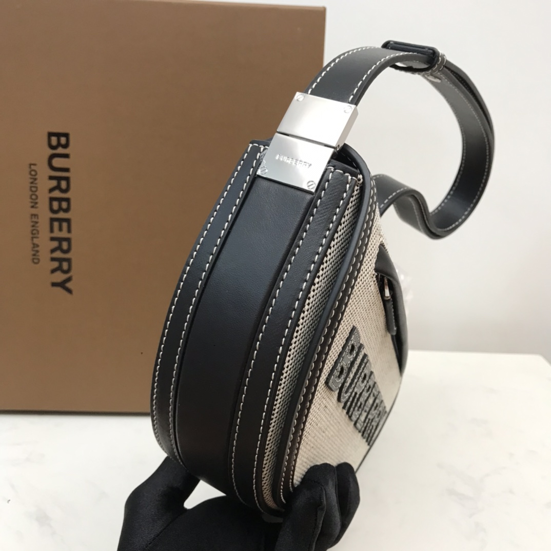 Small Cotton Olympia Bag, Burberry