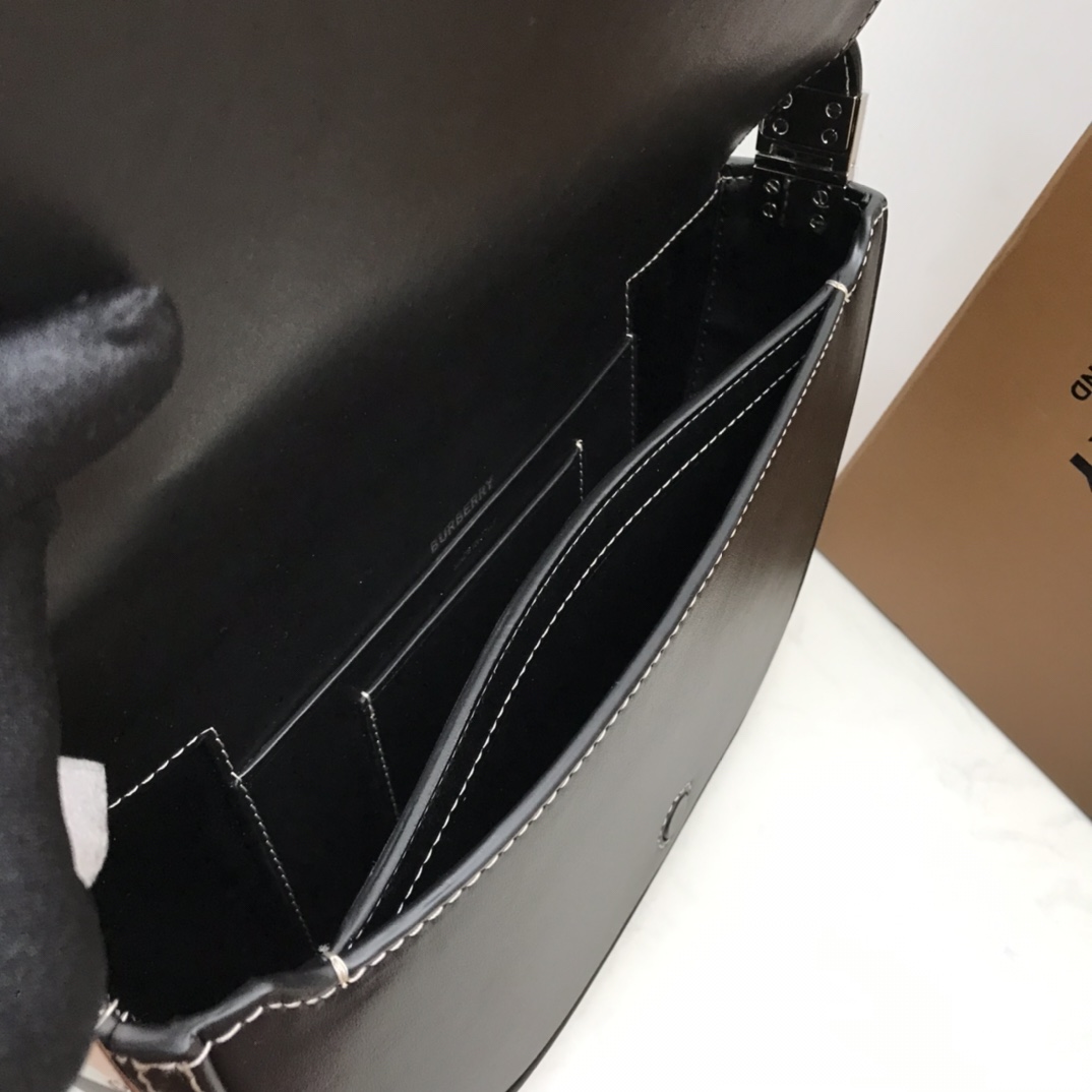 Small Cotton Olympia Bag, Burberry