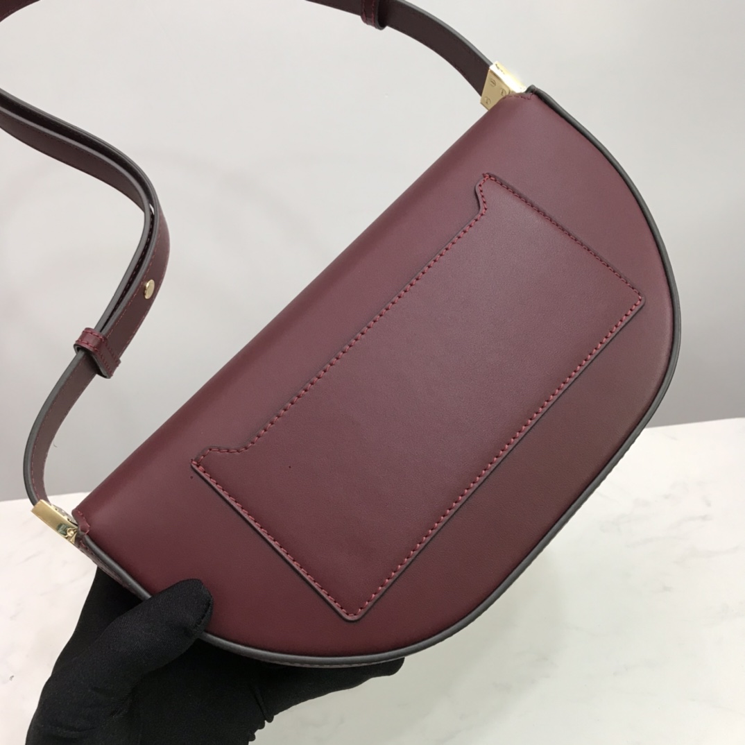Small Leather Olympia Bag, Burberry