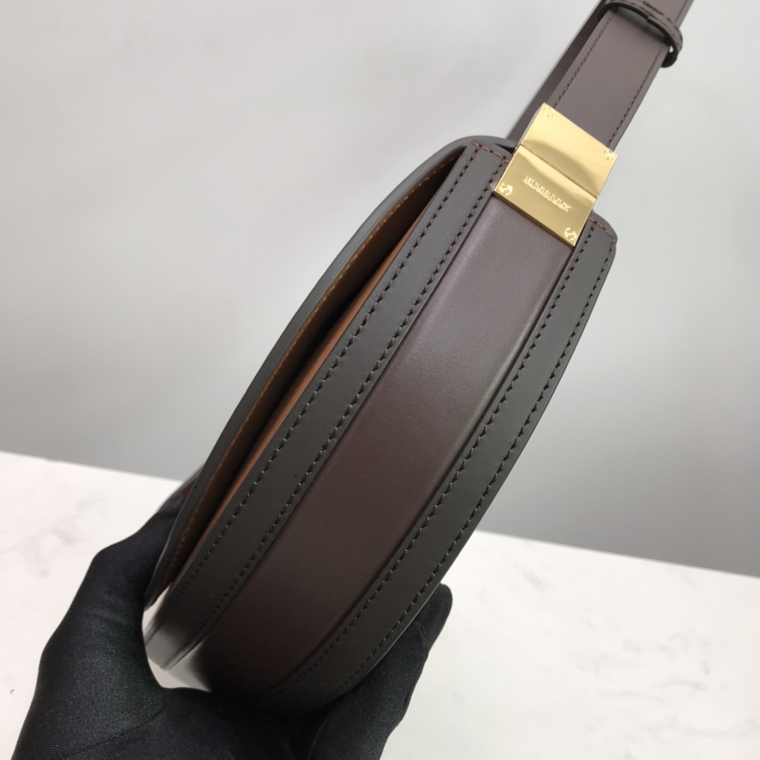 Small Leather Olympia Bag, Burberry