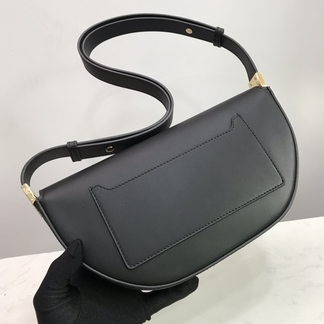Small Leather Olympia Bag, Burberry