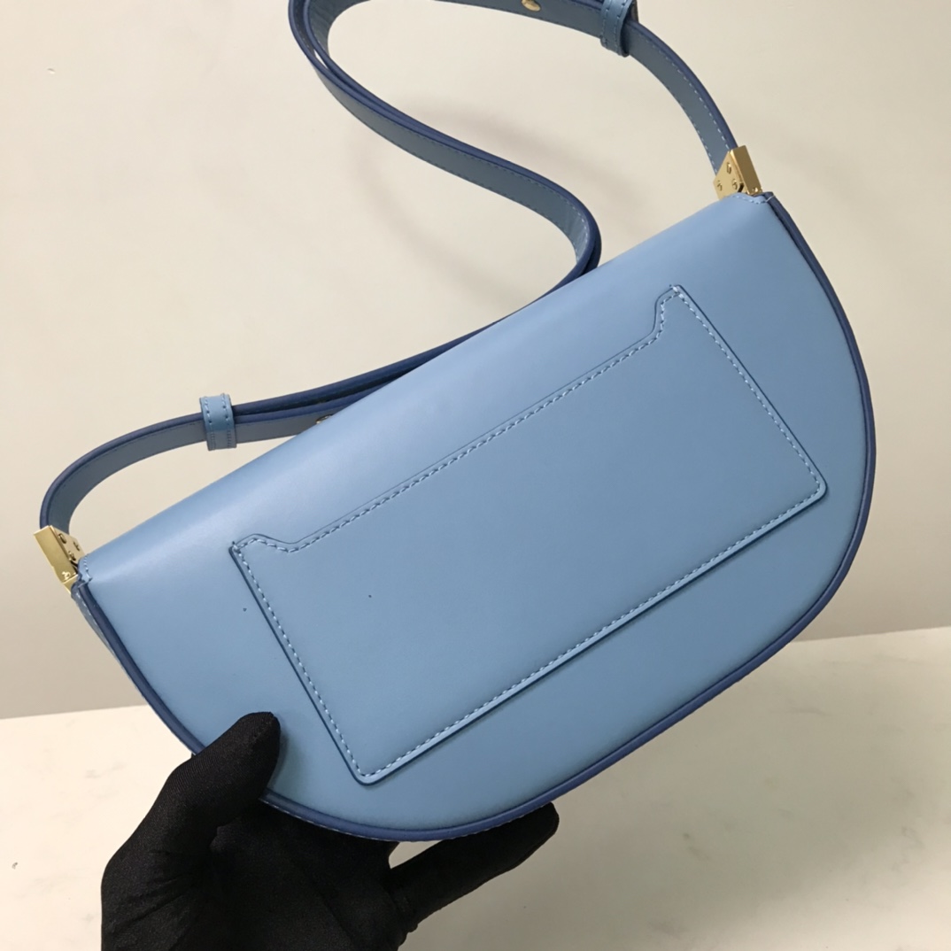 Small Leather Olympia Bag, Burberry