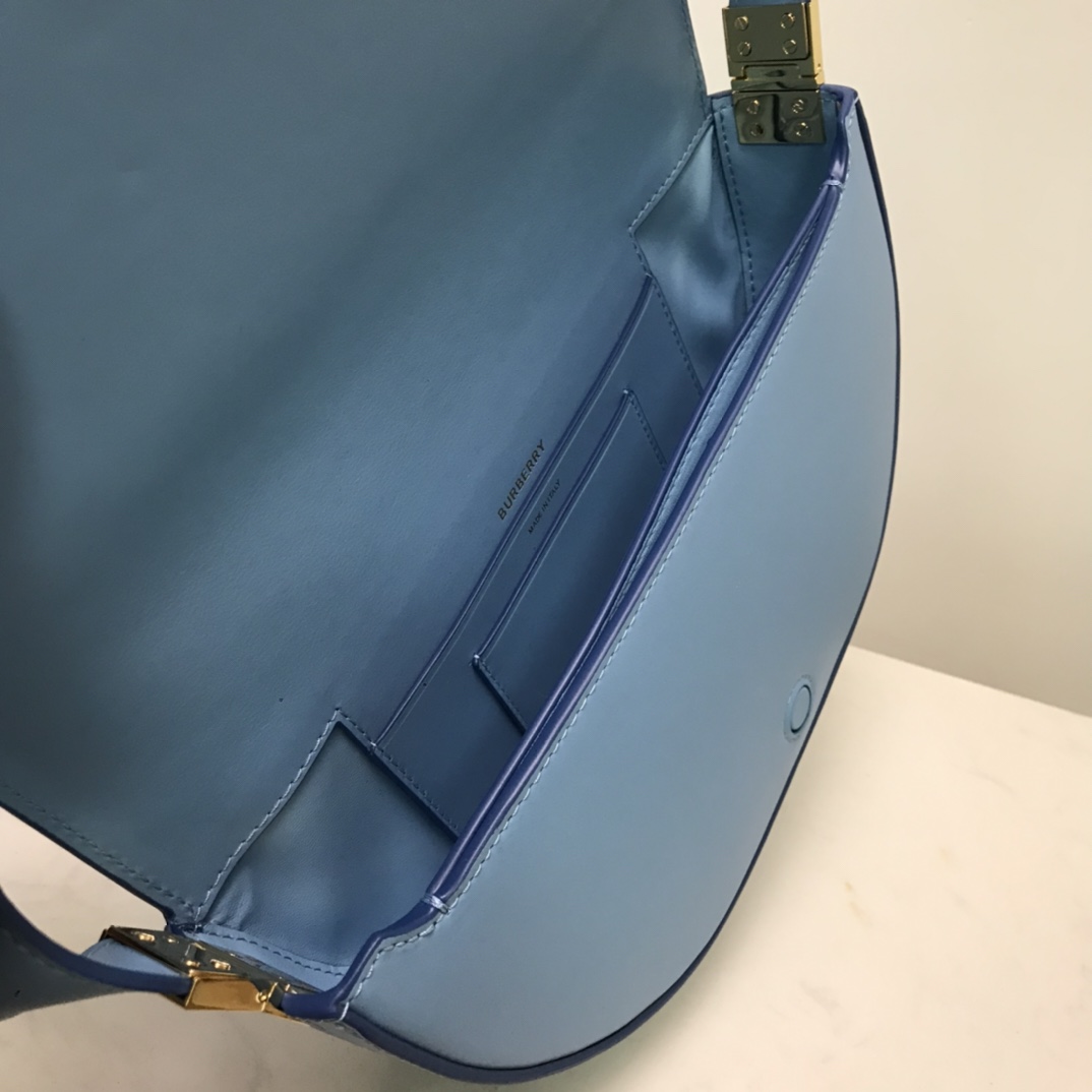 Small Leather Olympia Bag, Burberry