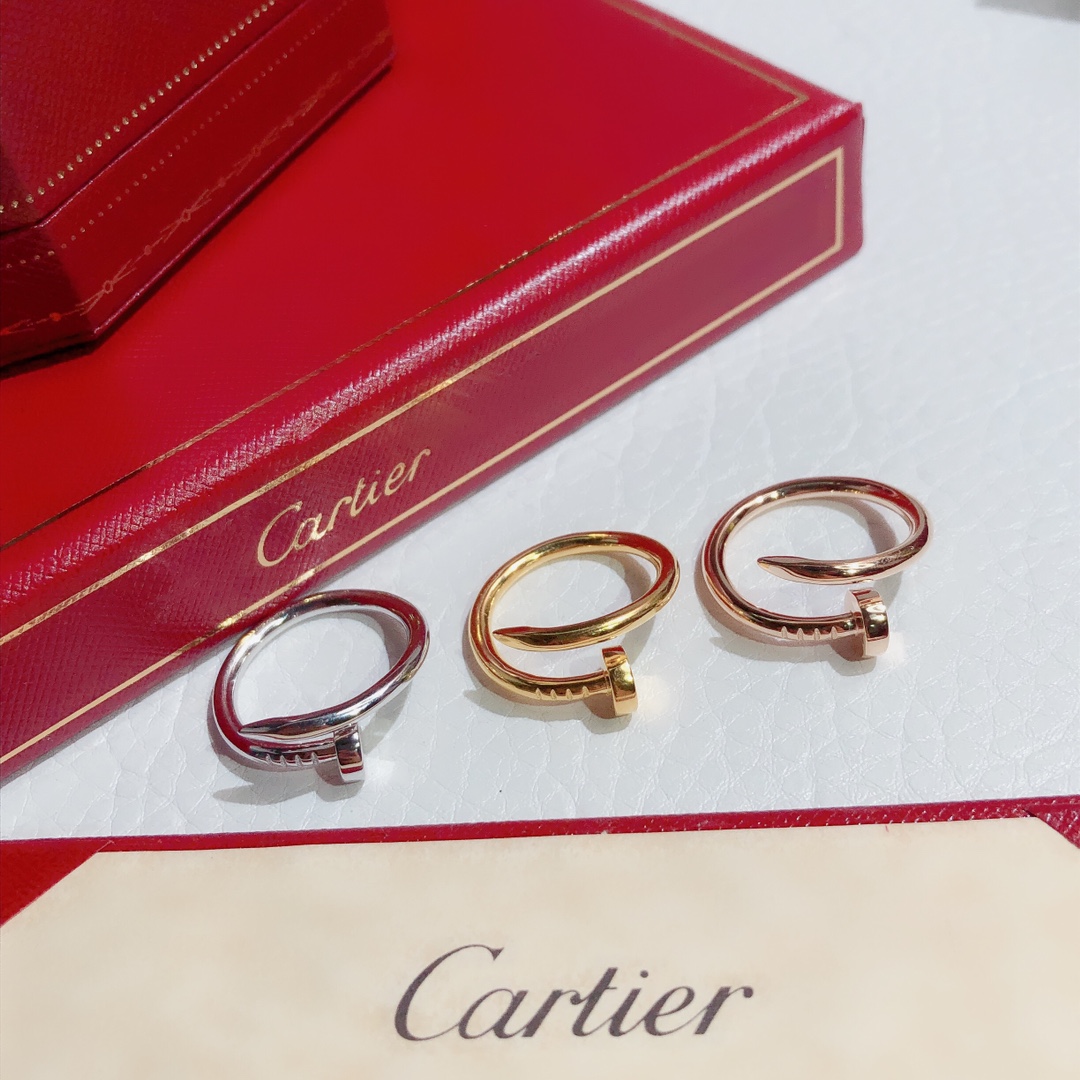Cartier Rings, 925 silver, Free Size