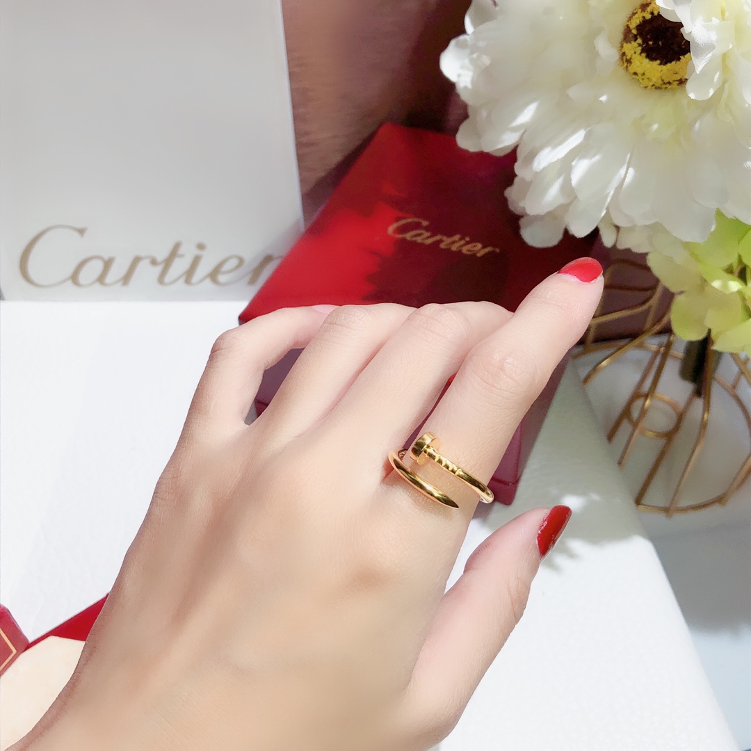 Cartier Rings, 925 silver, Free Size