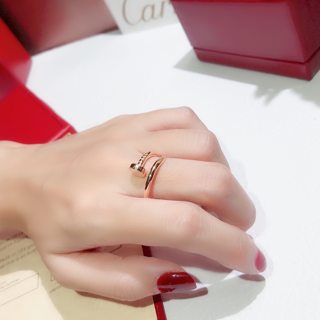 Cartier Rings, 925 silver, Free Size