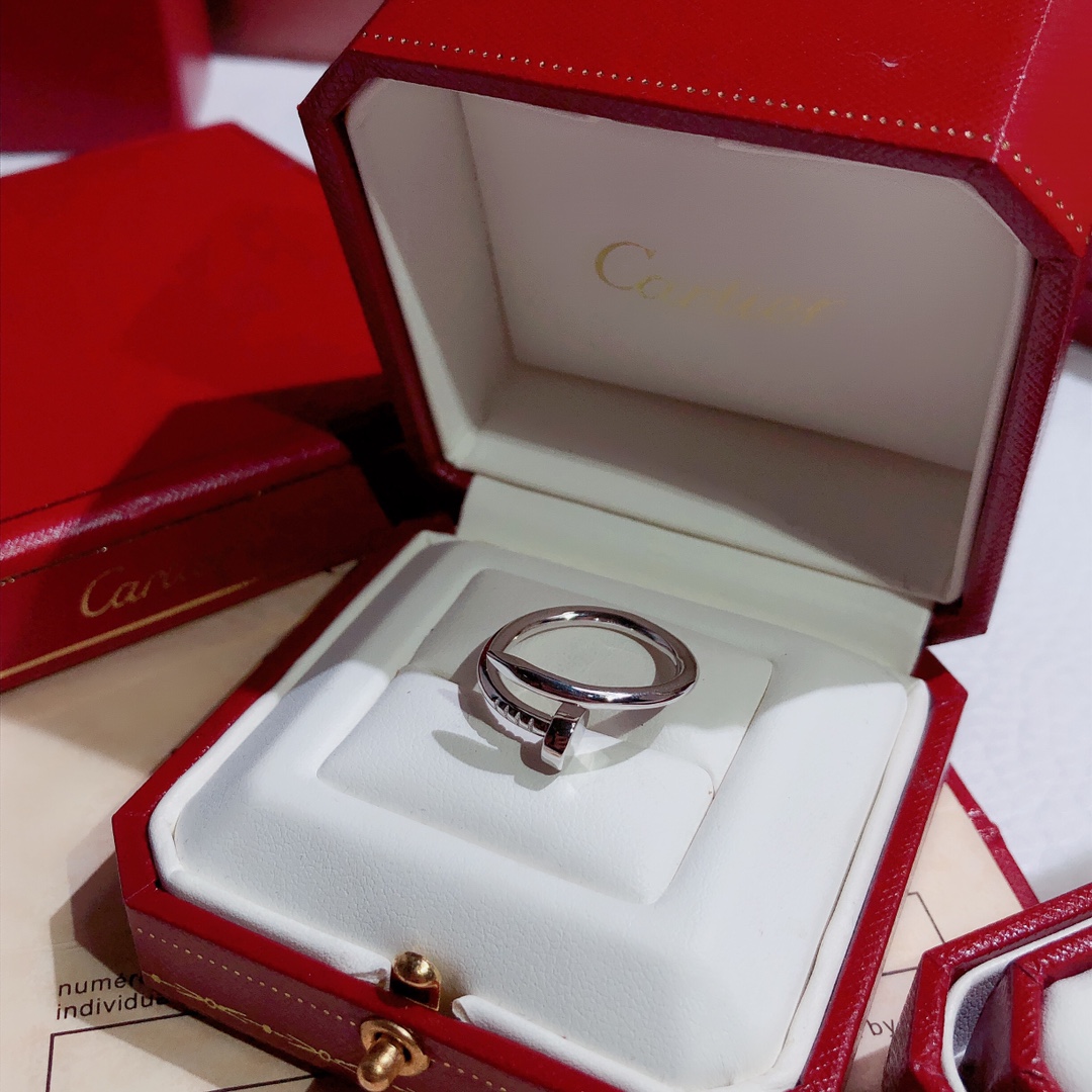 Cartier Rings, 925 silver, Free Size
