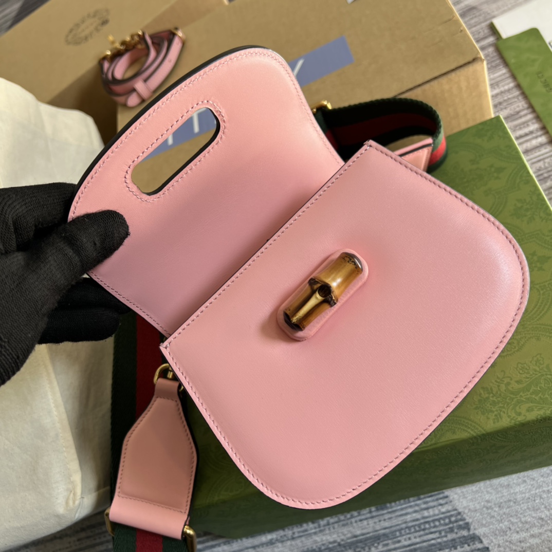 686864 Mini top handle bag with Bamboo, gucci Top Handle Bags for Women