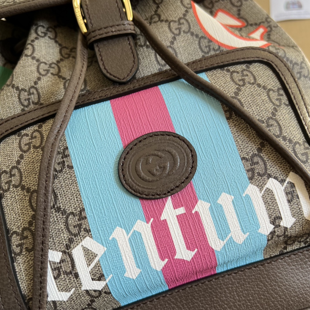 674147  Backpack with Interlocking G, GUCCI 