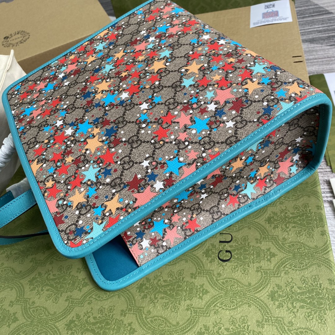 605614 Children's G heart print tote bag