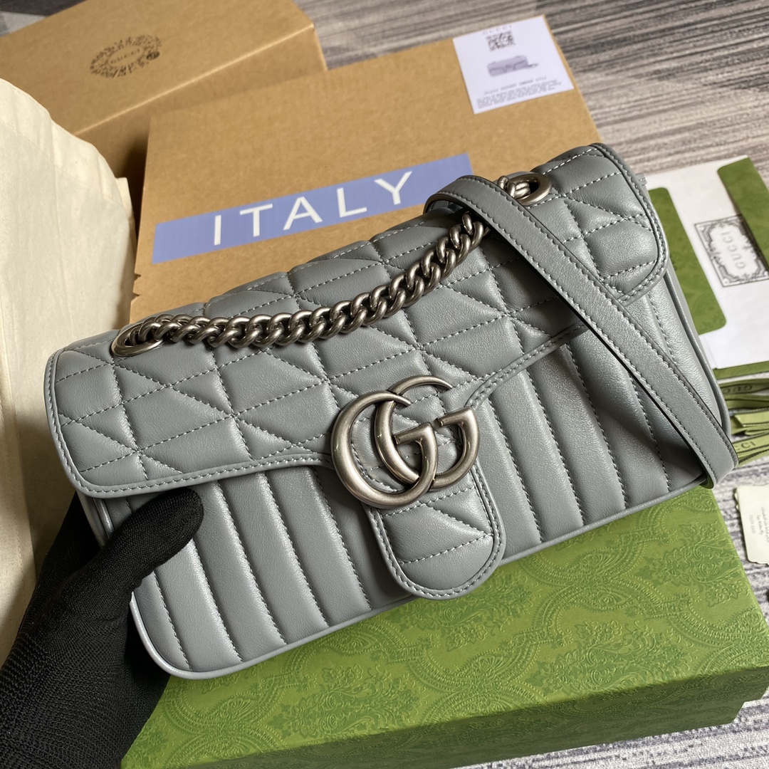 443497 GG Marmont small shoulder bag, GUCCI SHOULDER BAGS FOR WOMEN