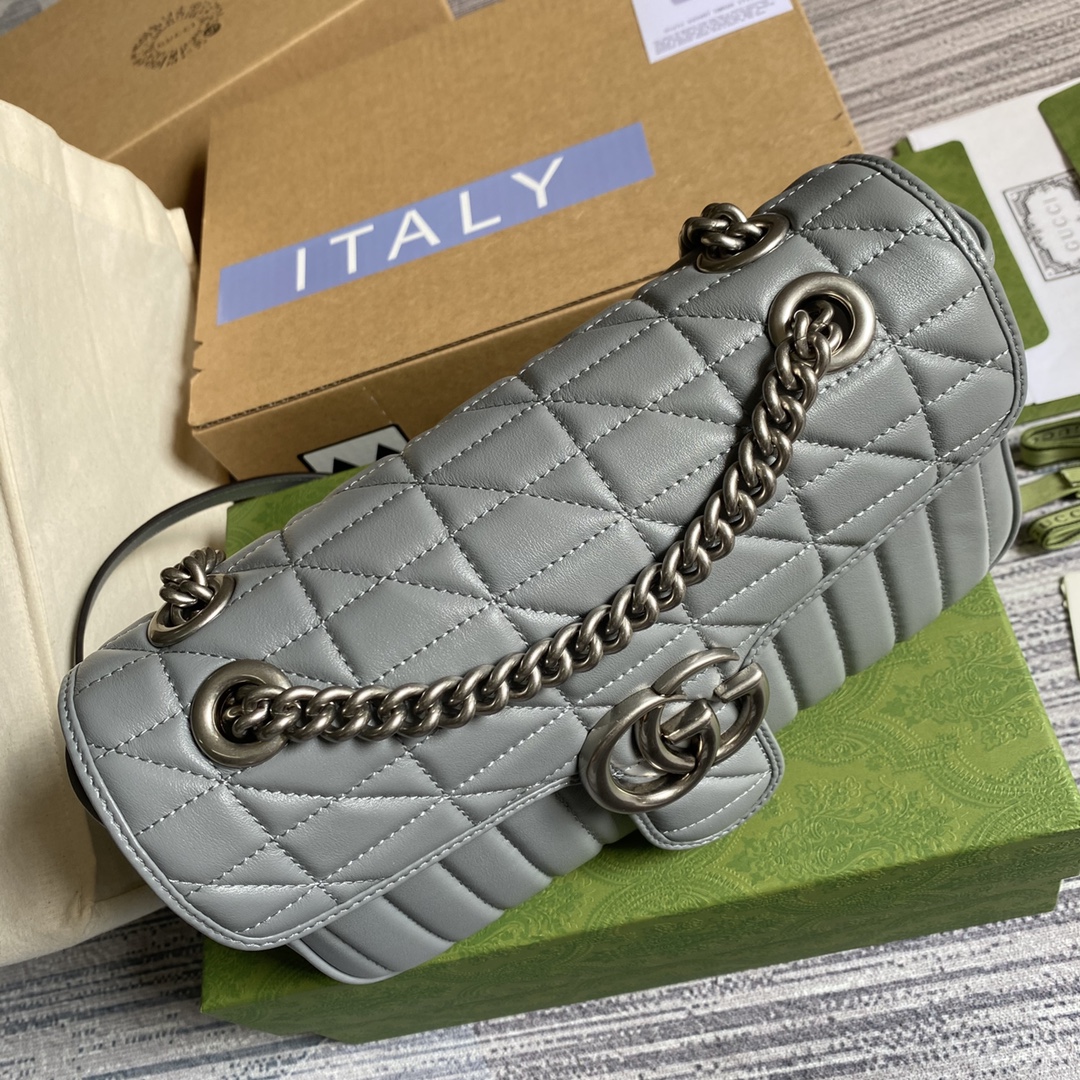 443497 GG Marmont small shoulder bag, GUCCI SHOULDER BAGS FOR WOMEN