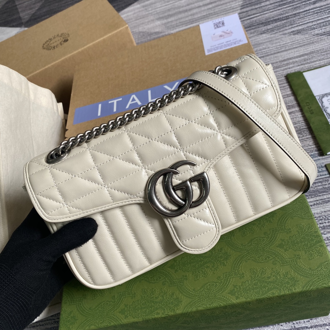 443497 GG Marmont small shoulder bag, GUCCI SHOULDER BAGS FOR WOMEN