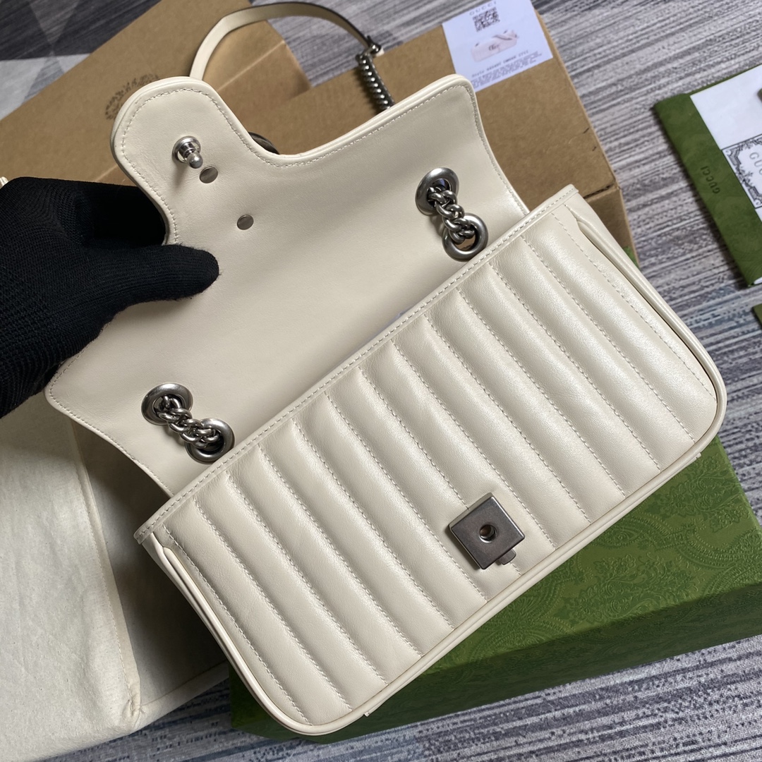 443497 GG Marmont small shoulder bag, GUCCI SHOULDER BAGS FOR WOMEN