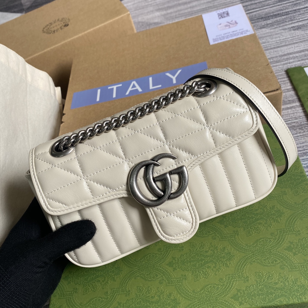 446744 Balenciaga print black leather, GUCCI Shoulder Bags for Women
