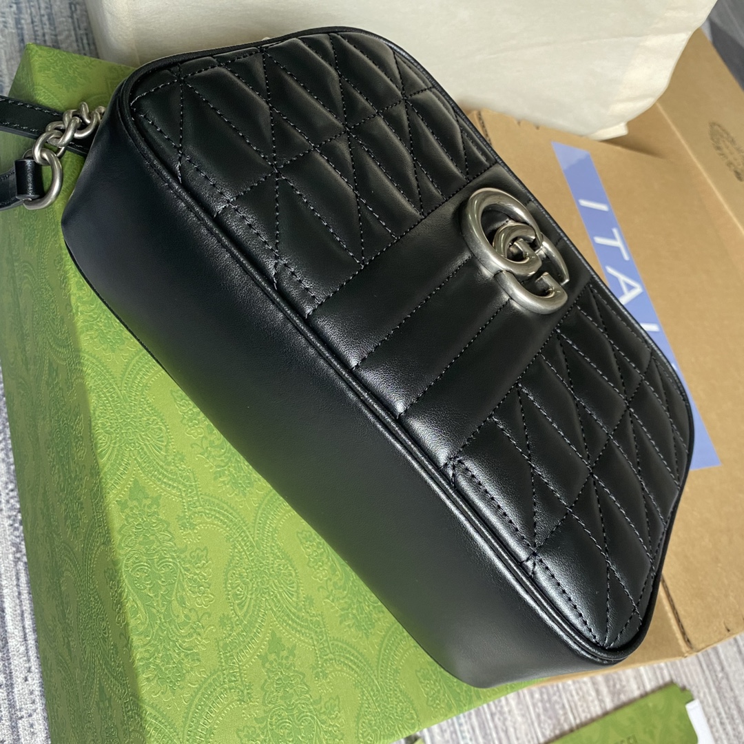 447632 GG Marmont small shoulder bag, Gucci Handbag