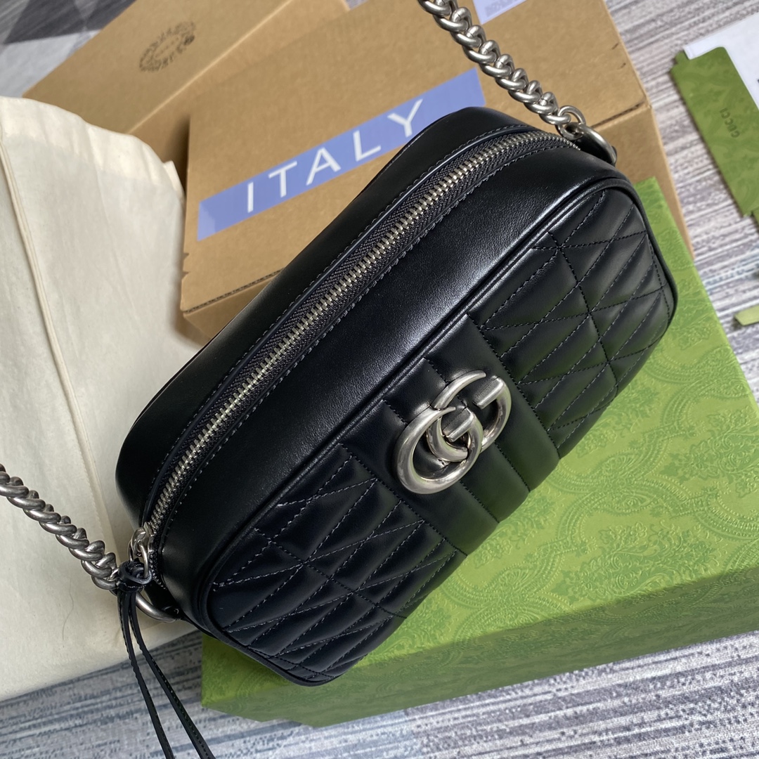 447632 GG Marmont small shoulder bag, Gucci Handbag
