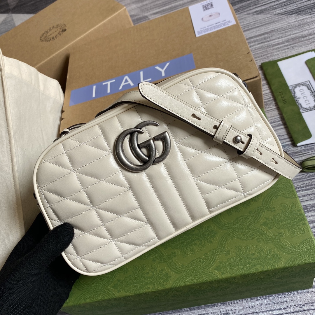 447632 GG Marmont small shoulder bag, Gucci Handbag