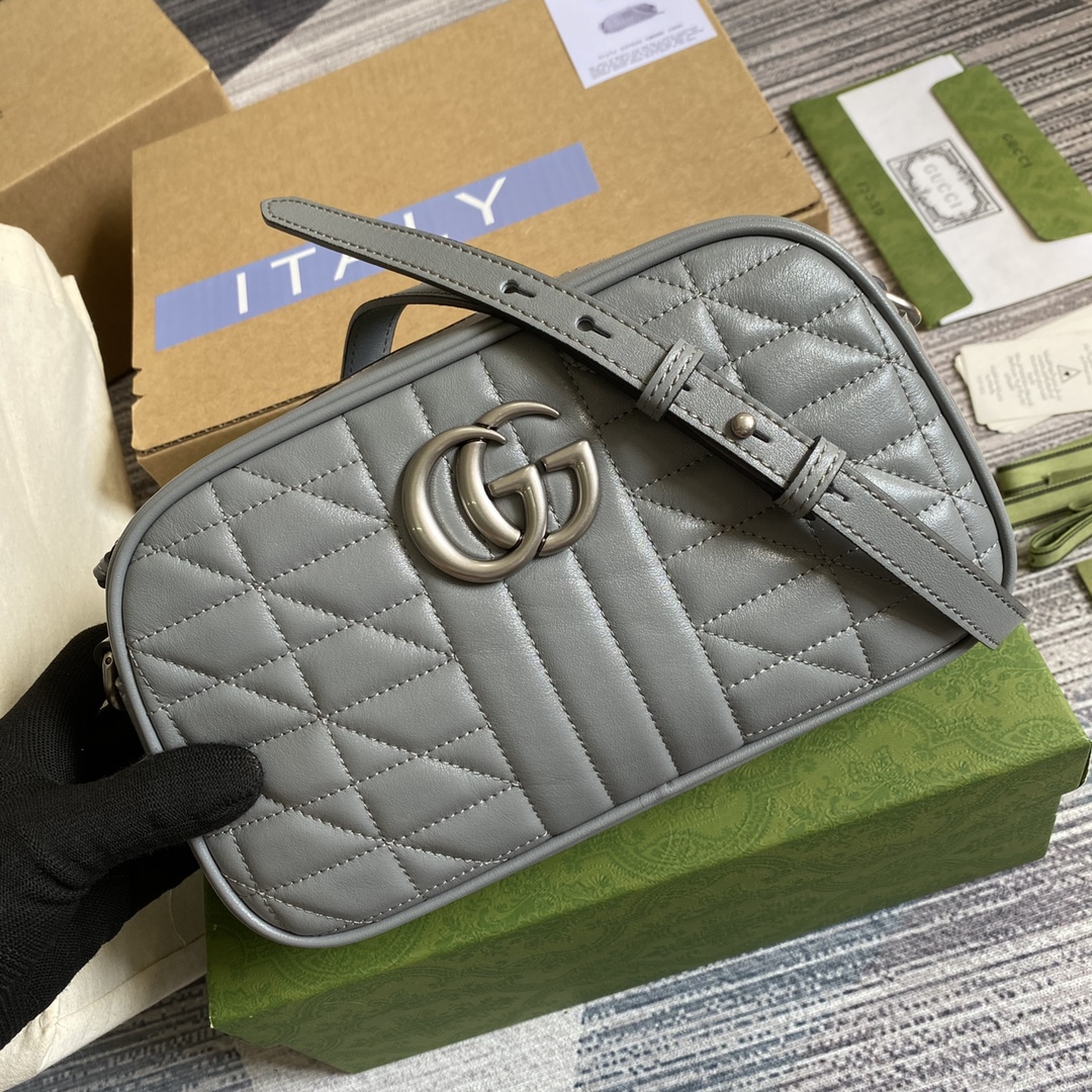 447632 GG Marmont small shoulder bag, Gucci Handbag