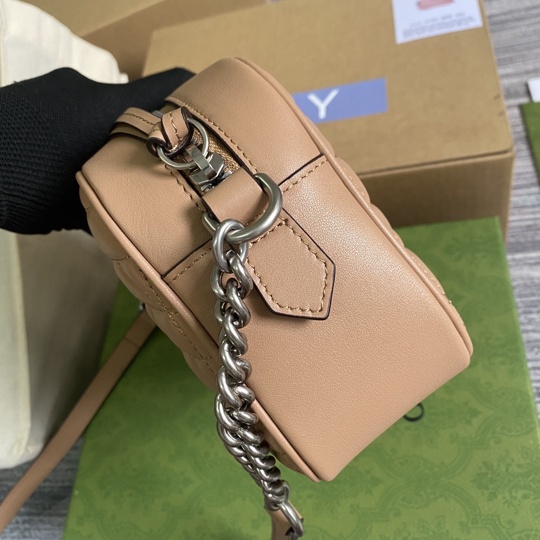 447632 GG Marmont small shoulder bag, Gucci Handbag