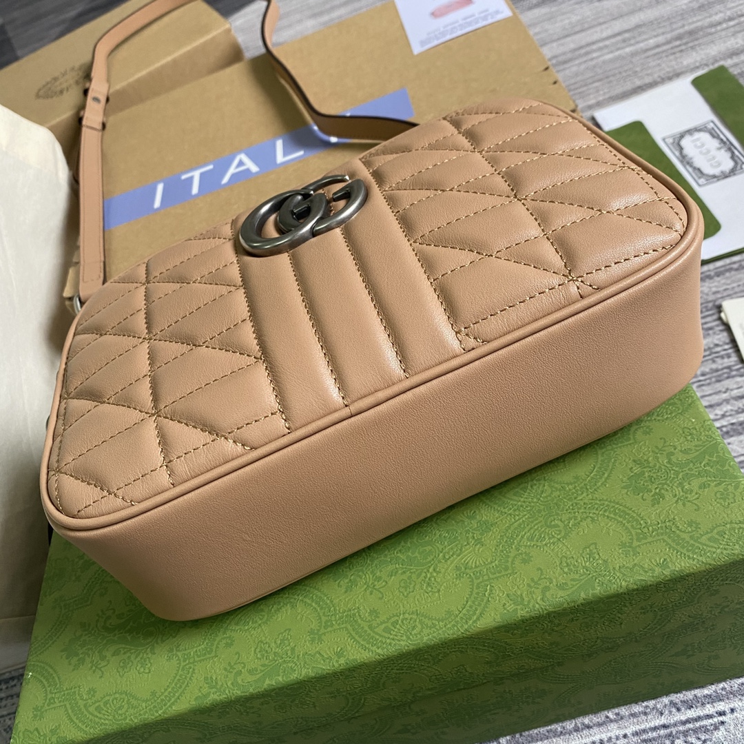 447632 GG Marmont small shoulder bag, Gucci Handbag