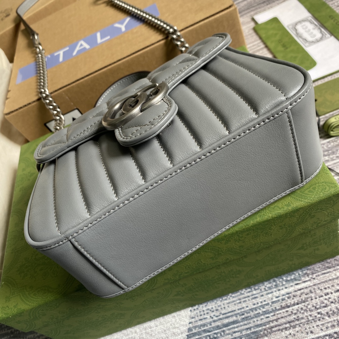 583571 GG Marmont mini top handle bag, GUCCI Top Handle Bags for Women