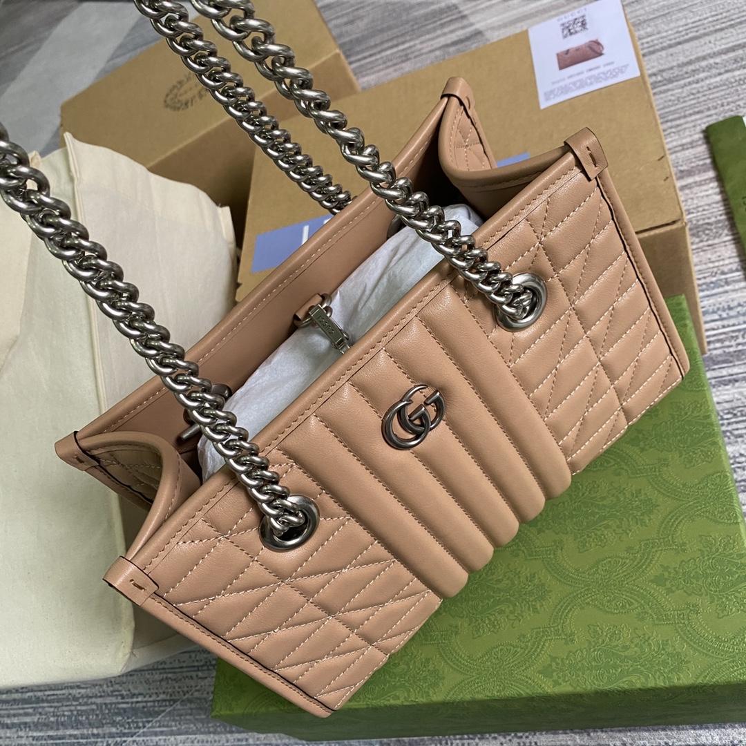 681483 GG Marmont small tote bag, GUCCI Totes Bags for Women