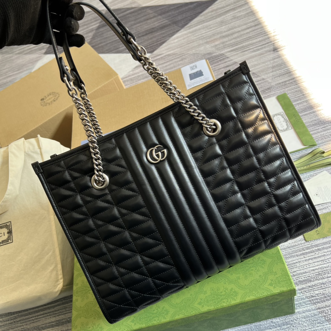 675796 GG Marmont medium tote bag, gucci Tote Bags for Women