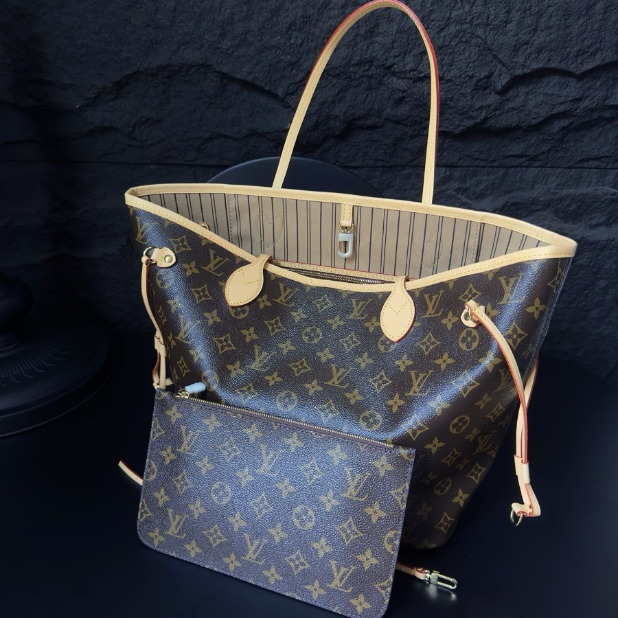 M46975 NEVERFULL MM Tote Bag (New Version), Louis Vuitton LV