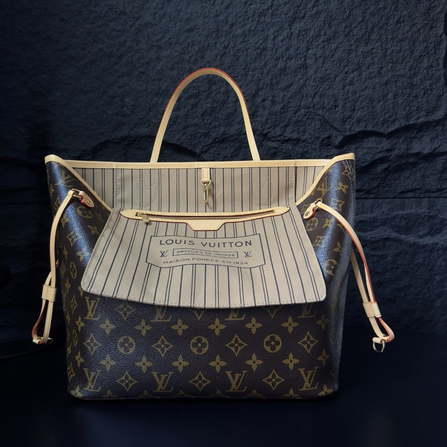 M46975 NEVERFULL MM Tote Bag (New Version), Louis Vuitton LV