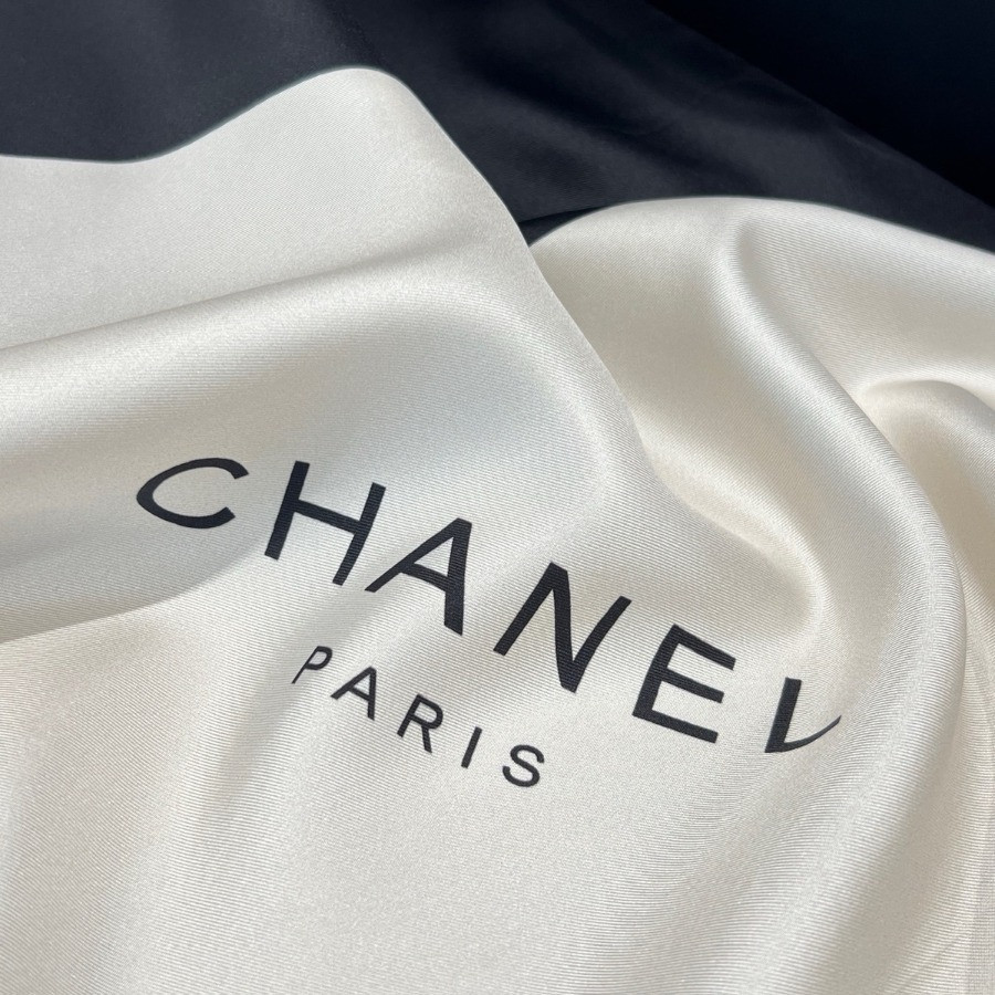 Double-Sided 100% real Silk  Shawl scarf – CHASCA-288 | 90 × 90 cm
