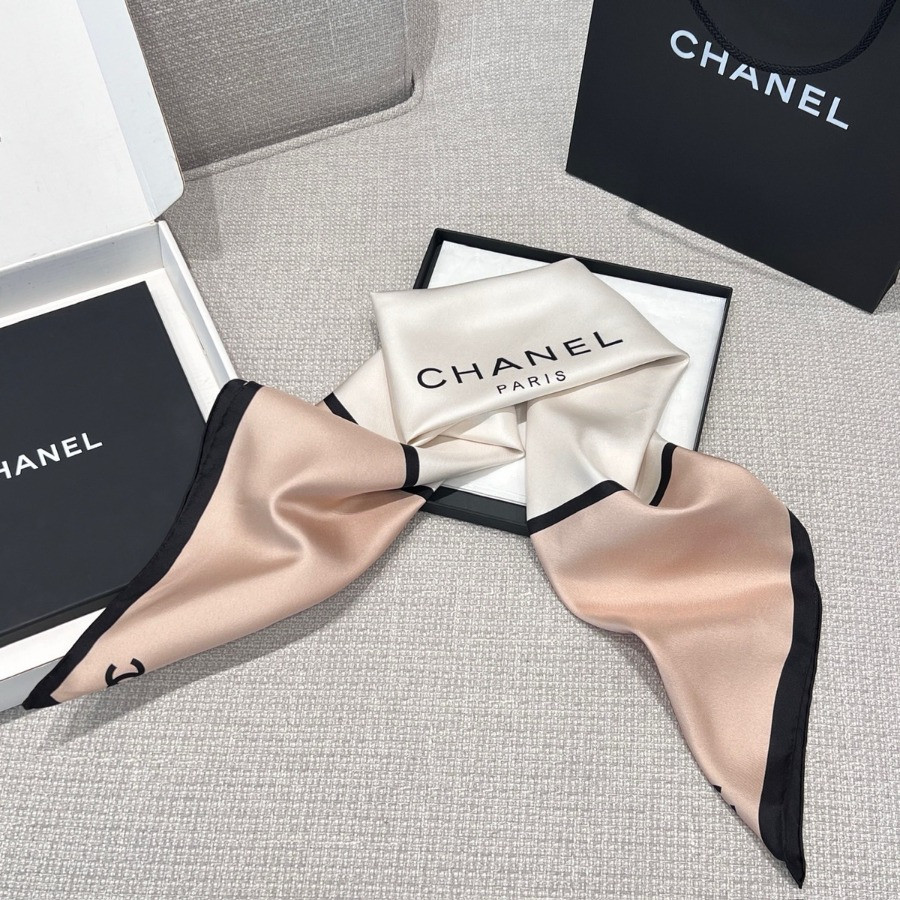 Double-Sided 100% real Silk  Shawl scarf – CHASCA-288 | 90 × 90 cm