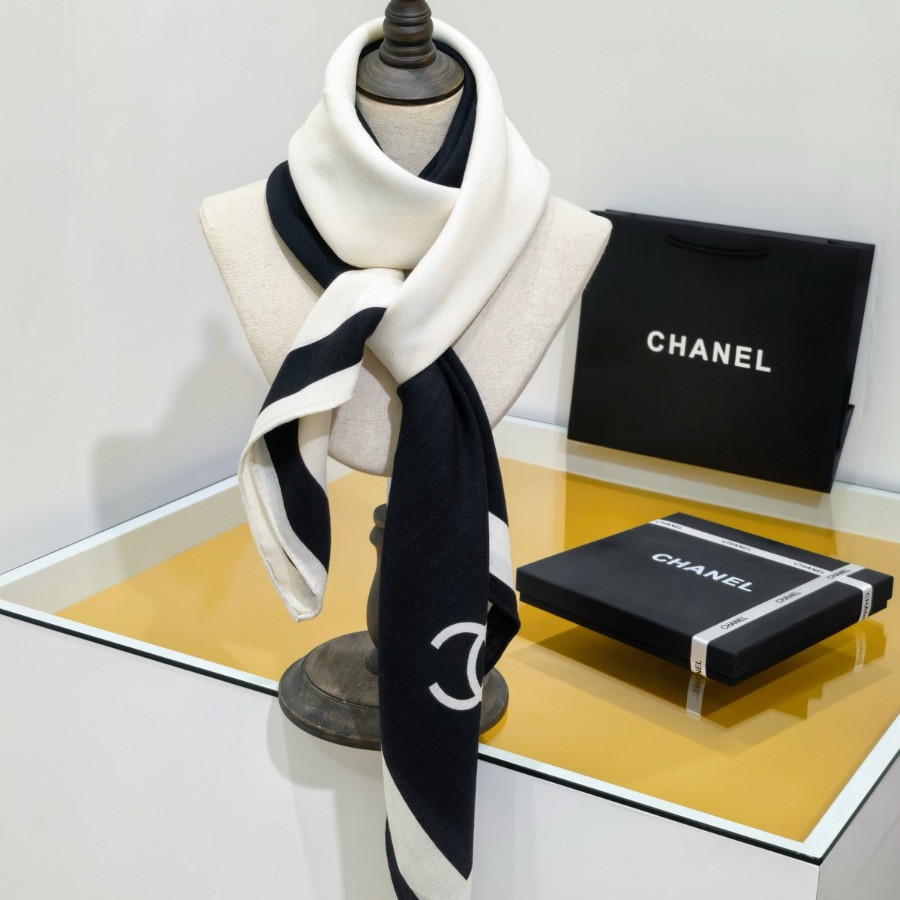 Double-Sided 100% real Silk  Shawl scarf – CHASCA-289 | 90 × 90 cm