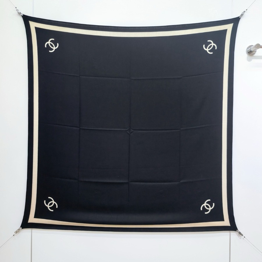 Double-Sided 100% real Silk  Shawl scarf – CHASCA-290 | 90 × 90 cm