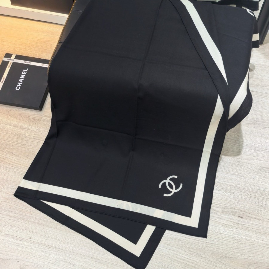 Double-Sided 100% real Silk  Shawl scarf – CHASCA-290 | 90 × 90 cm